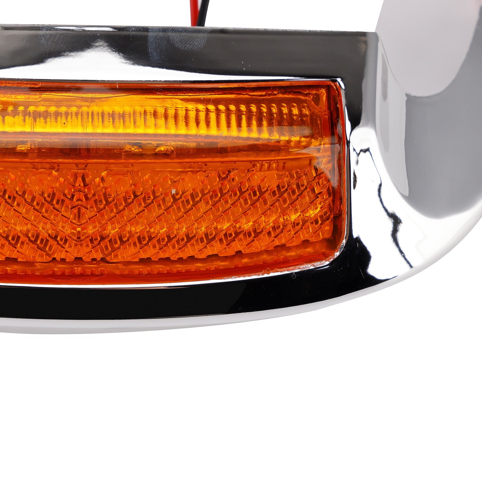 Front Fender Tip LED Lens Fit For Electra Glide Ultra Limited Low 2014-2023