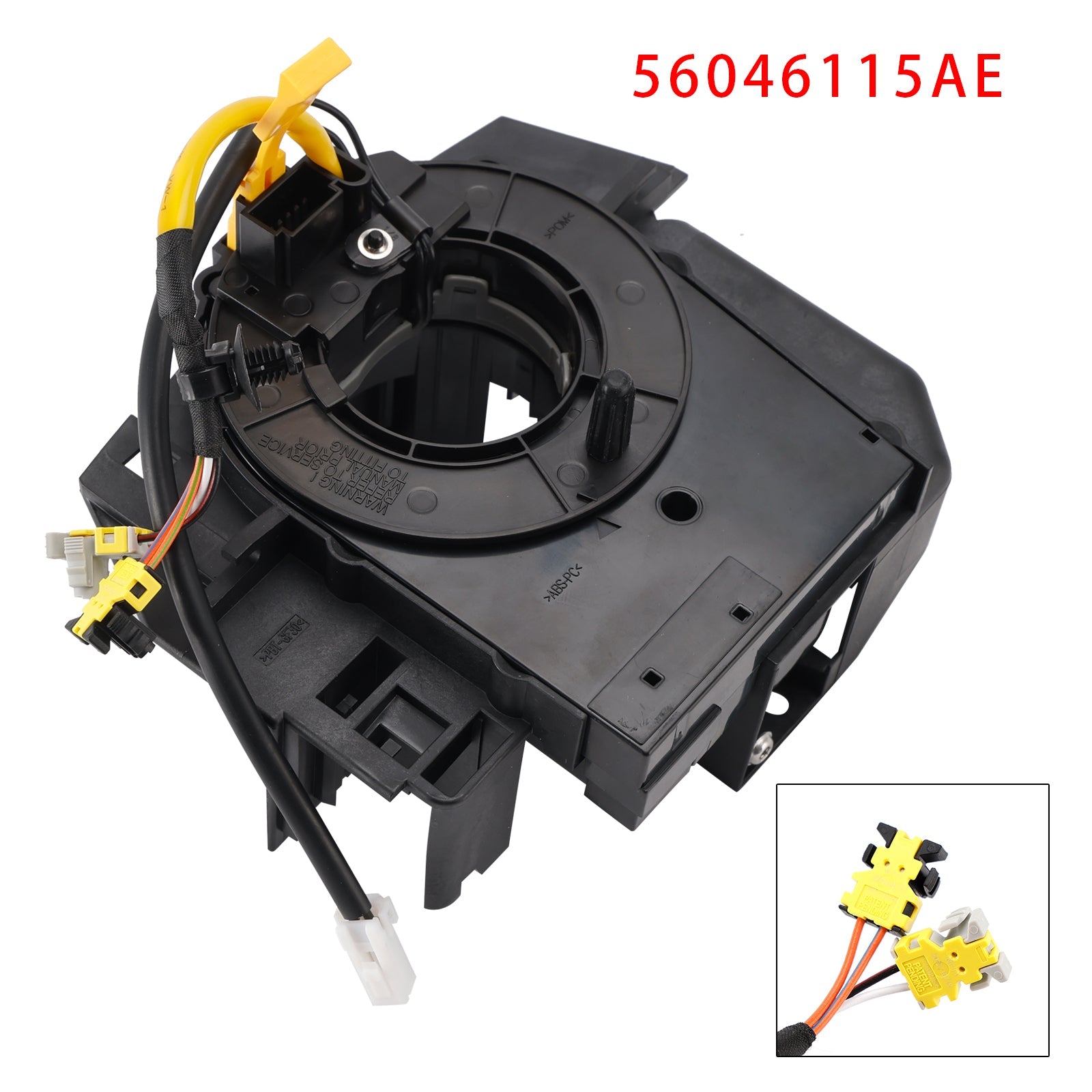 2012 DODGE RAM 1500 Clock Spring With Heated and Angle Sensor 56046115AE