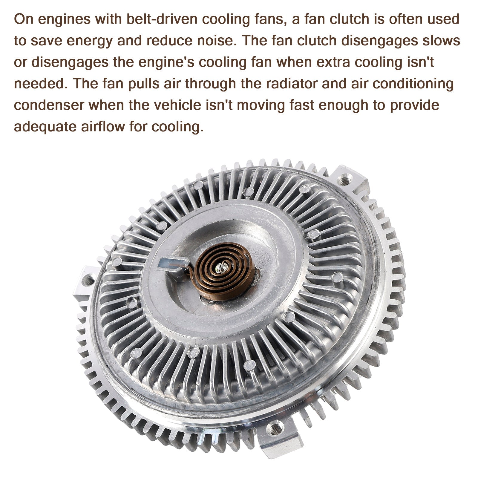 2000-2007 BMW 325 Ci E46 I6 2.5L Petrol Radiator Cooling Fan Clutch 11521719269 11521719046