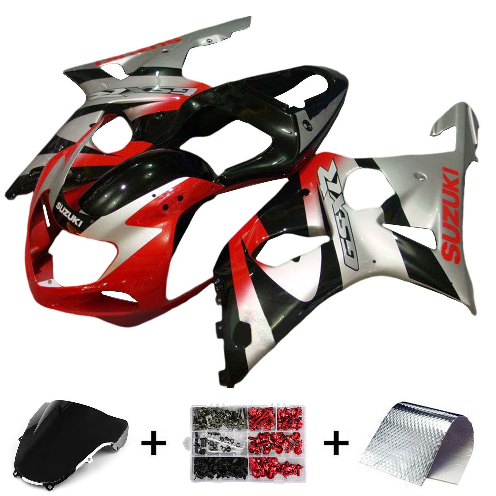 2001-2003 Suzuki GSXR600 GSXR750 2000-2003 K1 Injection Fairing Kit Bodywork