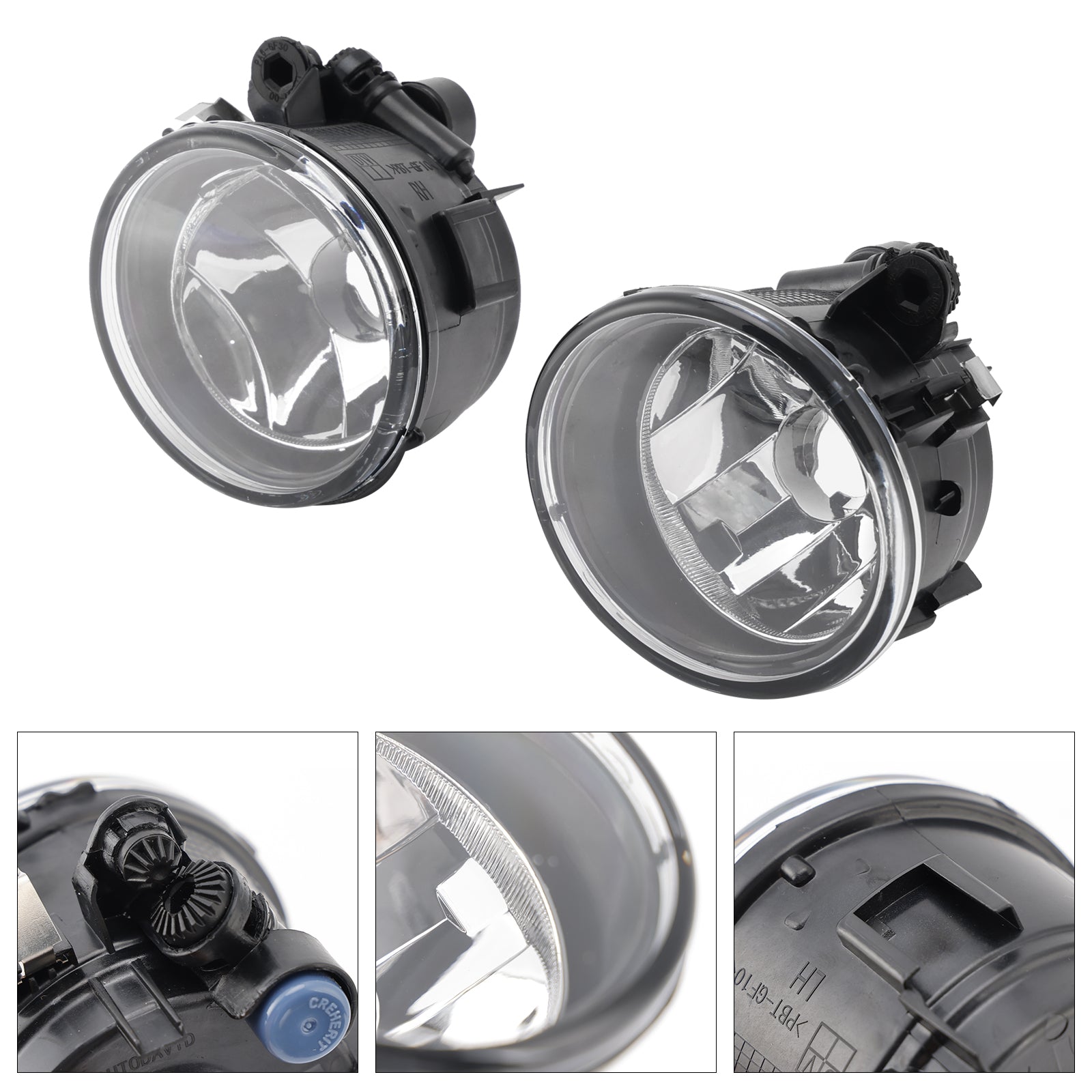 Pair Front Fog Light Lamps Without Bulbs Fit For BMW X3 X4 X5 X6 63177238787