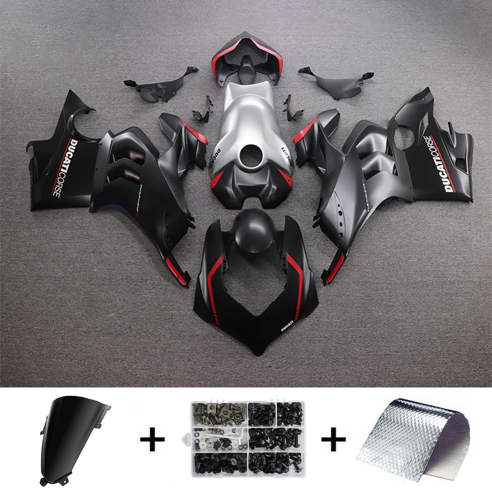 2020-2021 Ducati Panigale V4/V4S 2019-2022 V4SP/V4R Injection Fairing Kit Bodywork
