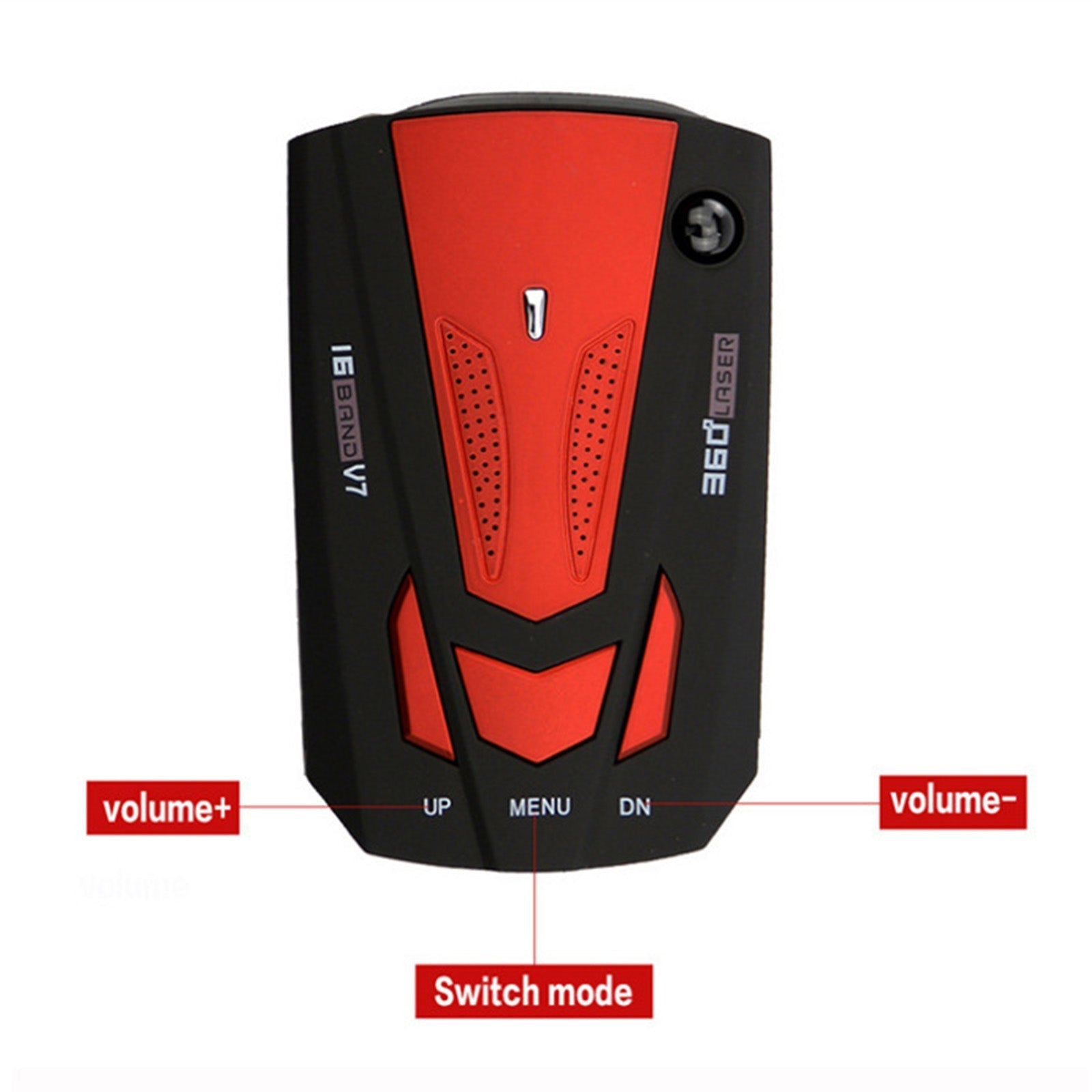 V7 Electronic Dog Mobile Radar Speedometer Switch
