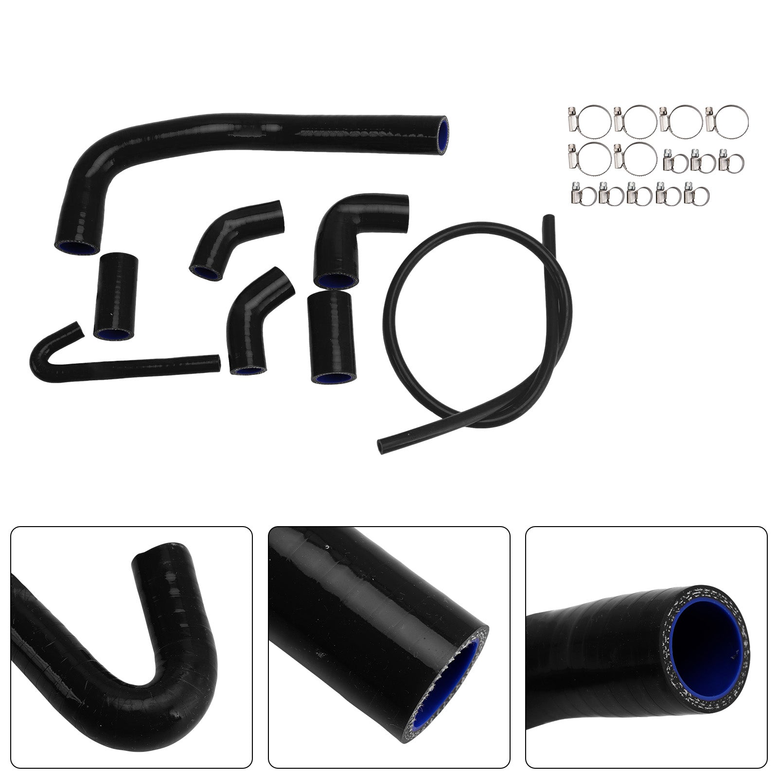 2020-2025 Ducati Streetfighter V4 V4S Silicone Radiator coolant Hose