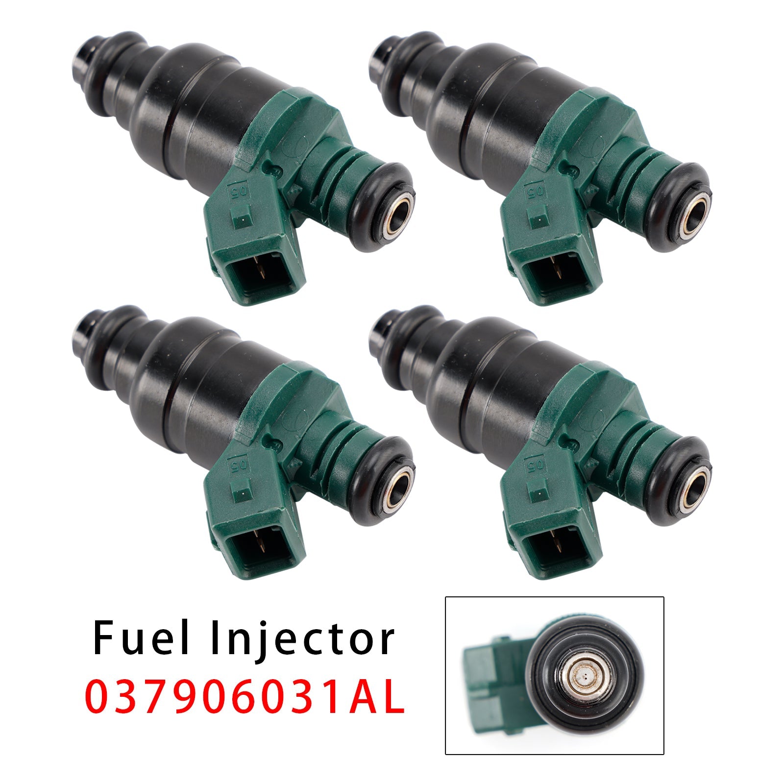 4Pcs Fuel Injector For VW Golf IV Audi A3 8L Seat Leon Skoda 037906031AL