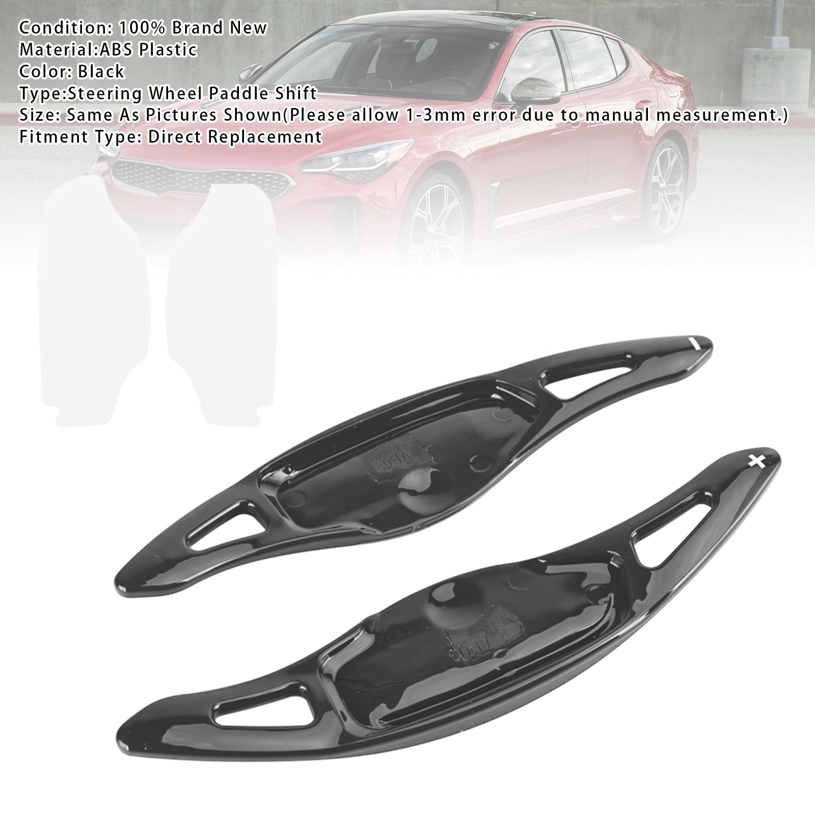 2018-2023 Kia Stinger Steering Wheel Paddle Shifter Covers