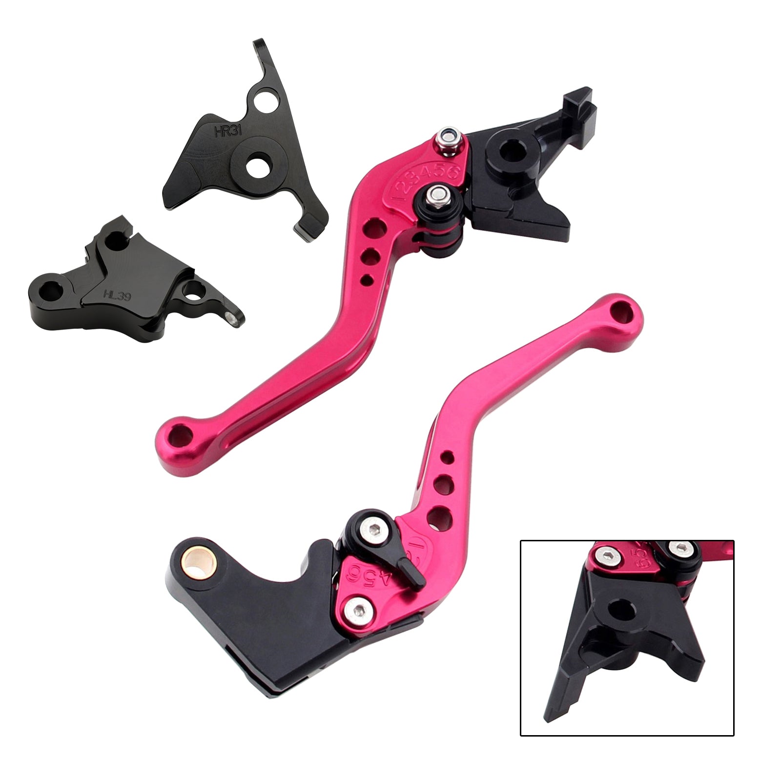 NEW Short Clutch Brake Lever fit for CFMOTO 450SS 450SR 21-23 450NK 23-24