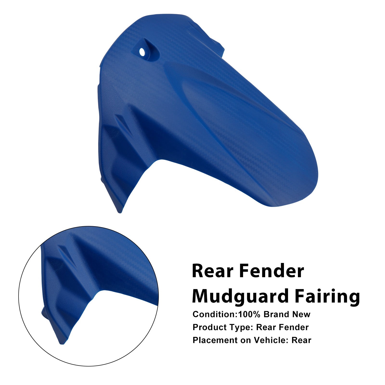 Rear Fender Mudguard Fairing For 2011-2025 Suzuki GSX-R750