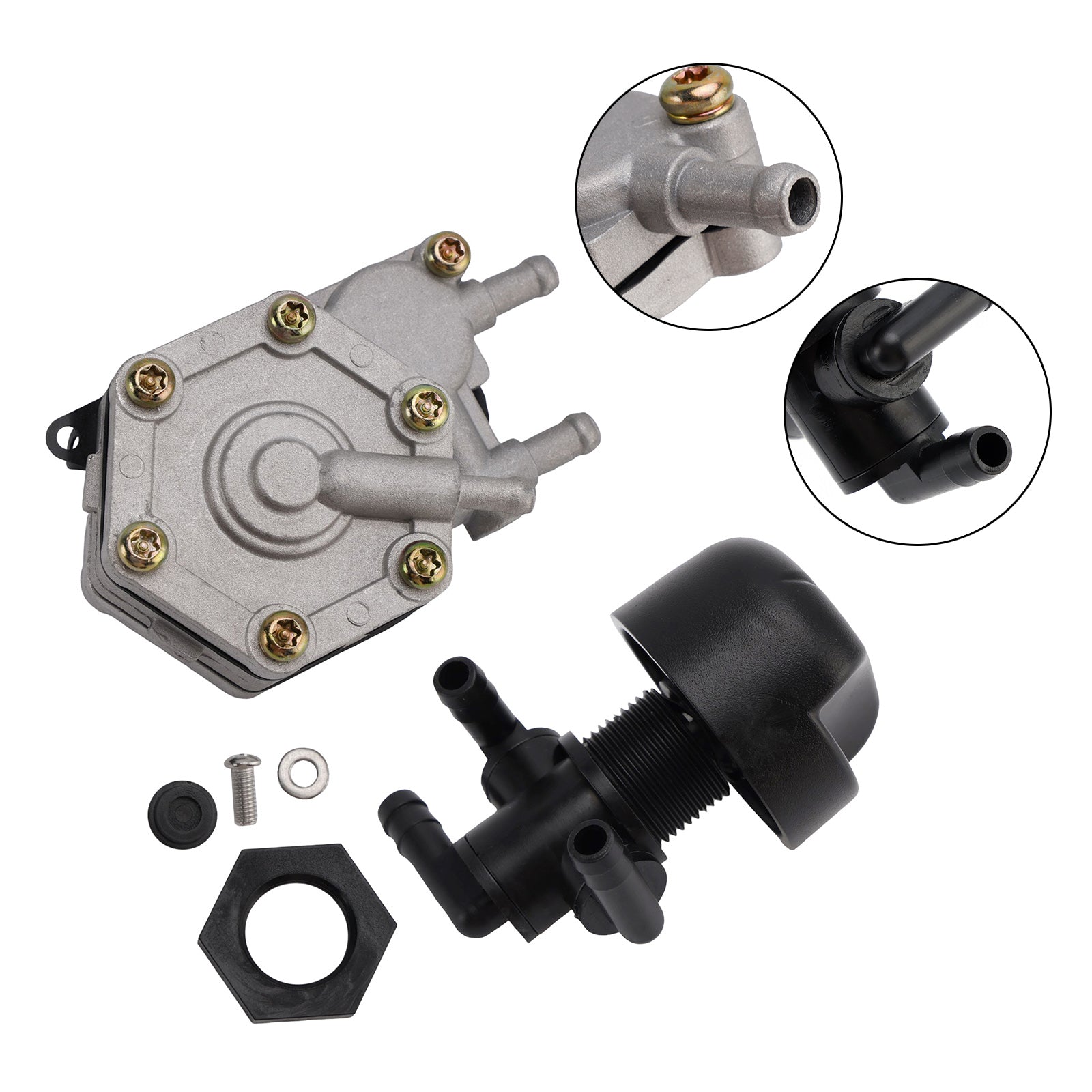 Fuel Pump & Fuel Valve Petcock Kit 2520227 Fits For Polaris Sportsman 400 01-20
