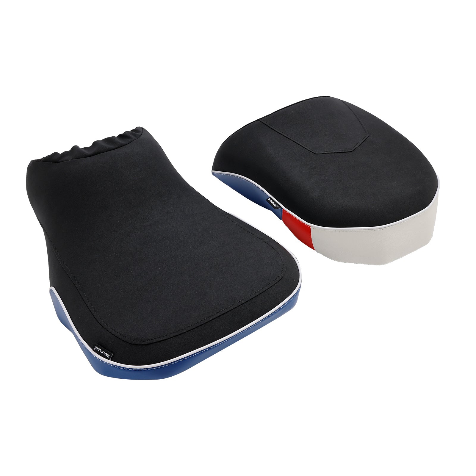 Complete Cushion Rider Passenger Seat Fits Blue For Bmw R1200Gs 14-18 R1250Gs