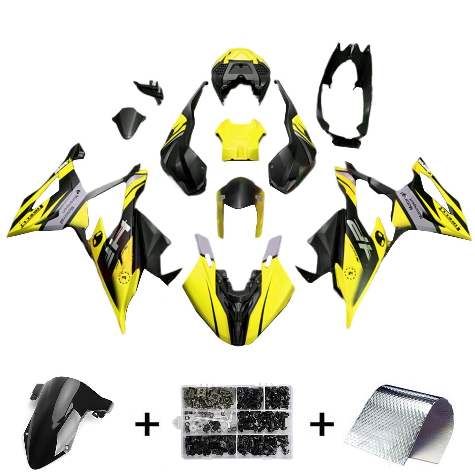 2019-2022 BMW M1000RR S1000RR Fairing Kit Bodywork Plastic ABS