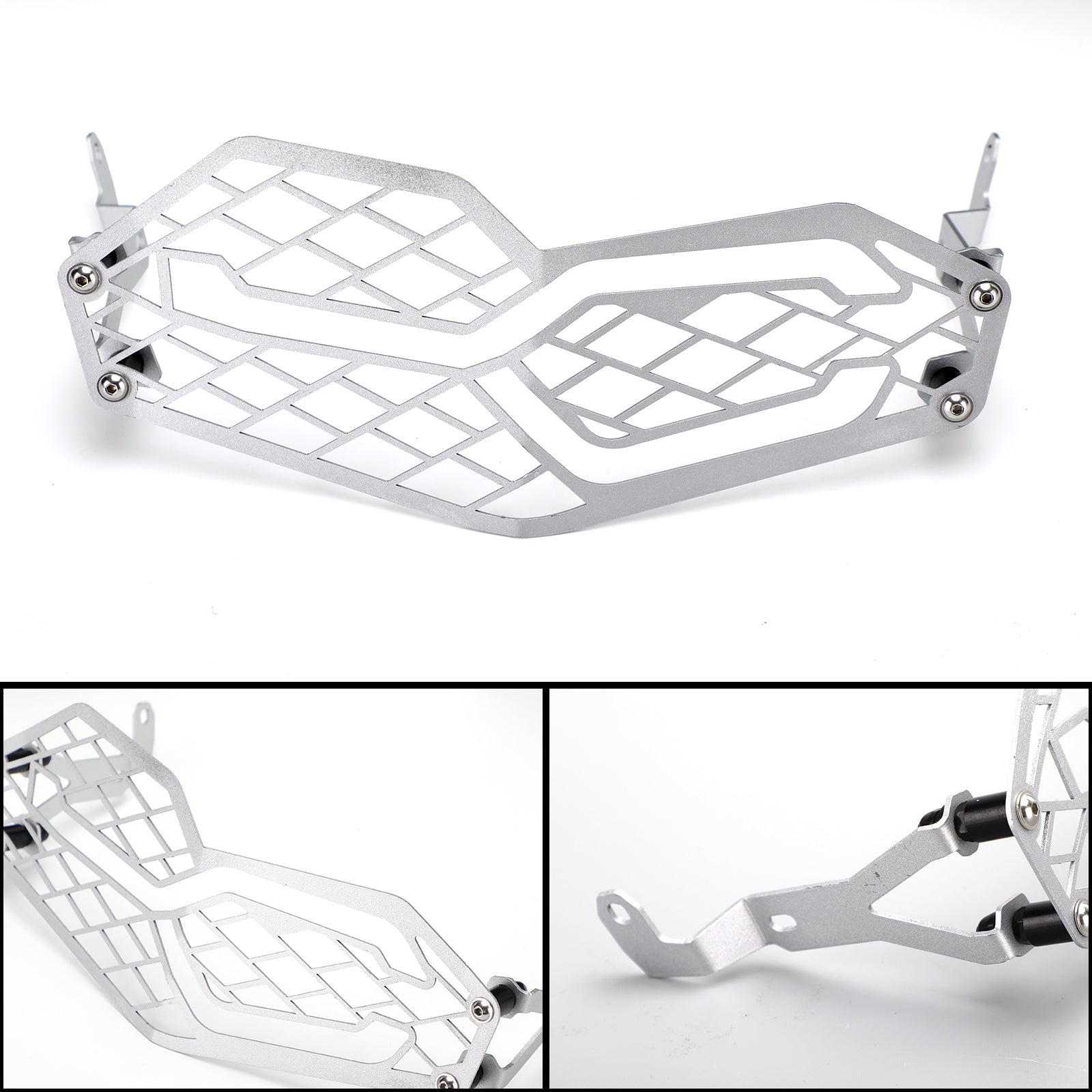 Front Headlight Guard Cover Protector Black Fit For Bmw F750Gs F850Gs 2018-2021