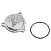 CNC OIL FILTER COVER GRAY FOR SUZUKI DRZ400 DRZ 400S DRZ 400SM DRZ400E 05-2025