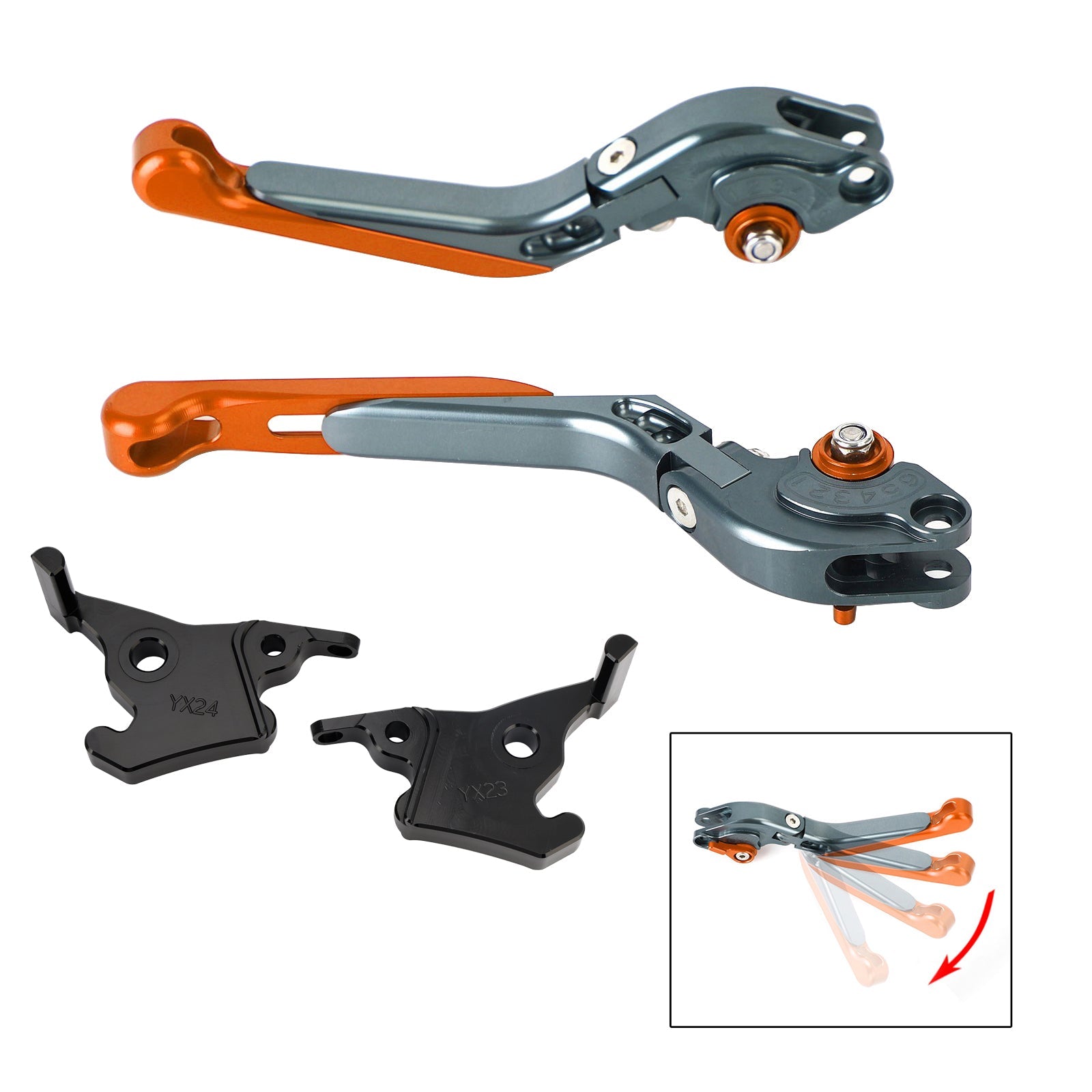 2023-2025 YAMAHA XMAX 300 Adjustable Clutch Brake Lever