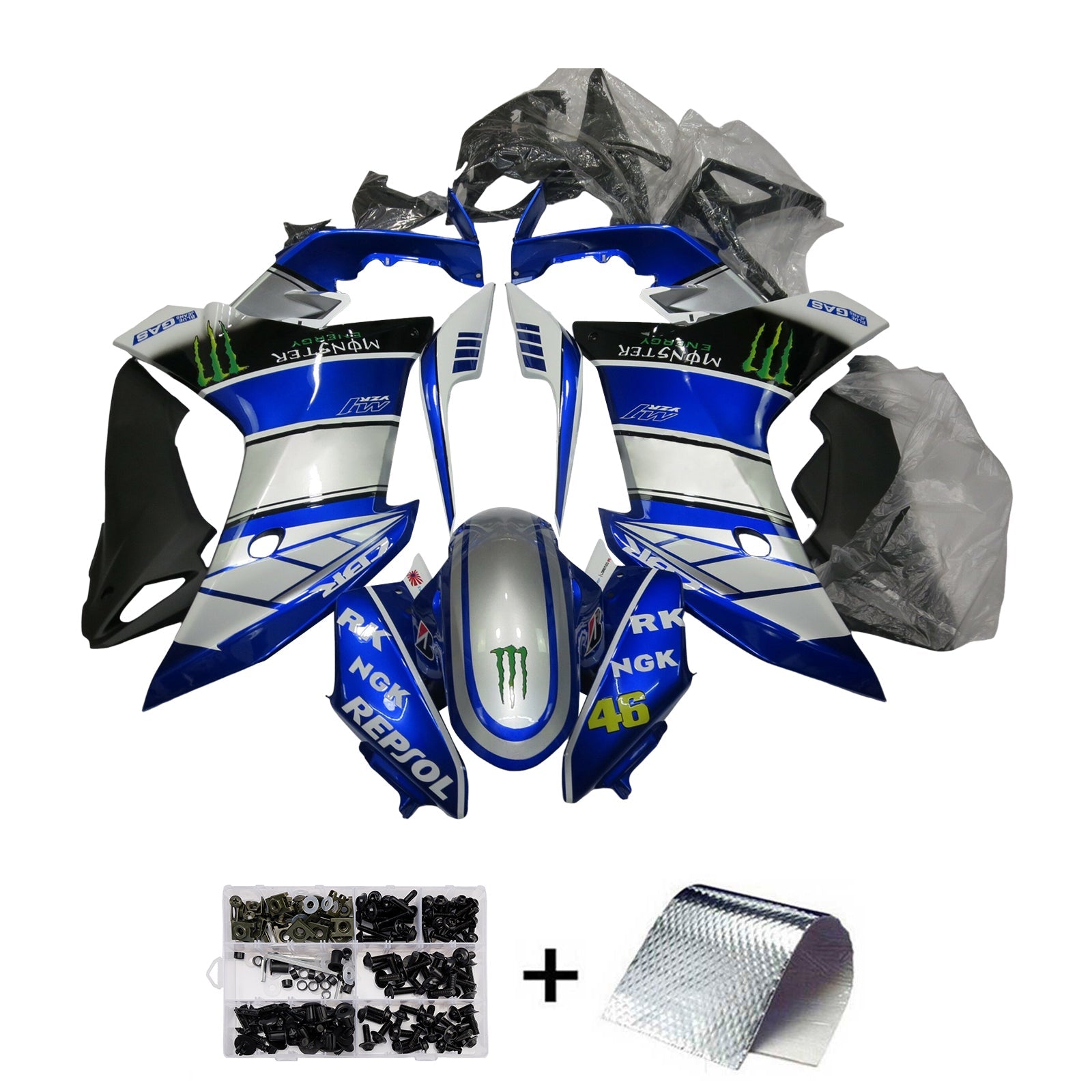 Injection Fairing Kit Bodywork Plastic ABS For Honda CBR600F 2011-2013