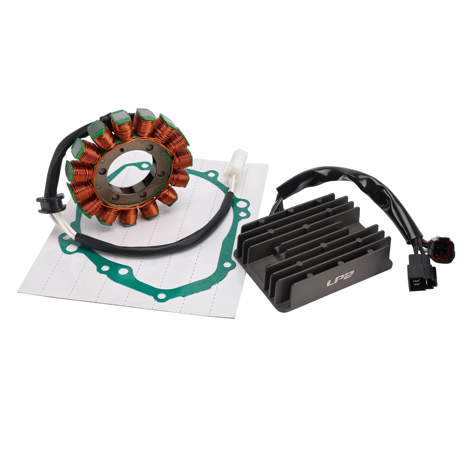 2009-2016 Suzuki GSX-R1000 GSXR1000 K9 Stator & Regulator Rectifier Gasket 31401-47H00 11483-47H00