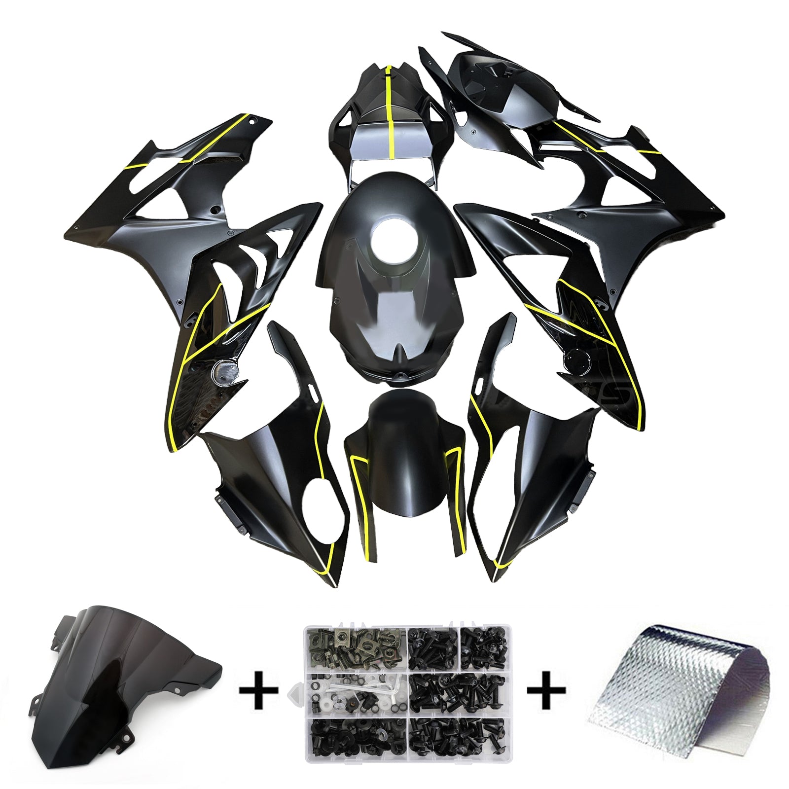 2017-2018 BMW S1000RR Injection Fairing Kit Bodywork Plastic ABS