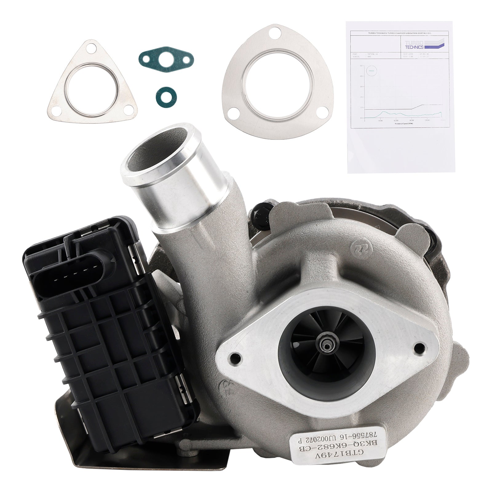 BK3Q-6K682-CB 787556-0016 Turbocharger For Transit 410 430 460 470 Euro5 from 2010-On