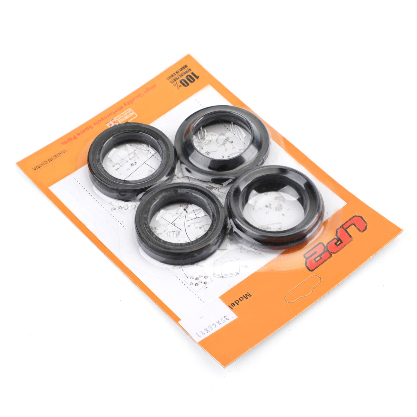 Fork Oil Dust Seal Kit for Honda CB 91255-KBH-003,51490-GS2-305,51490-KL4-951 Generic