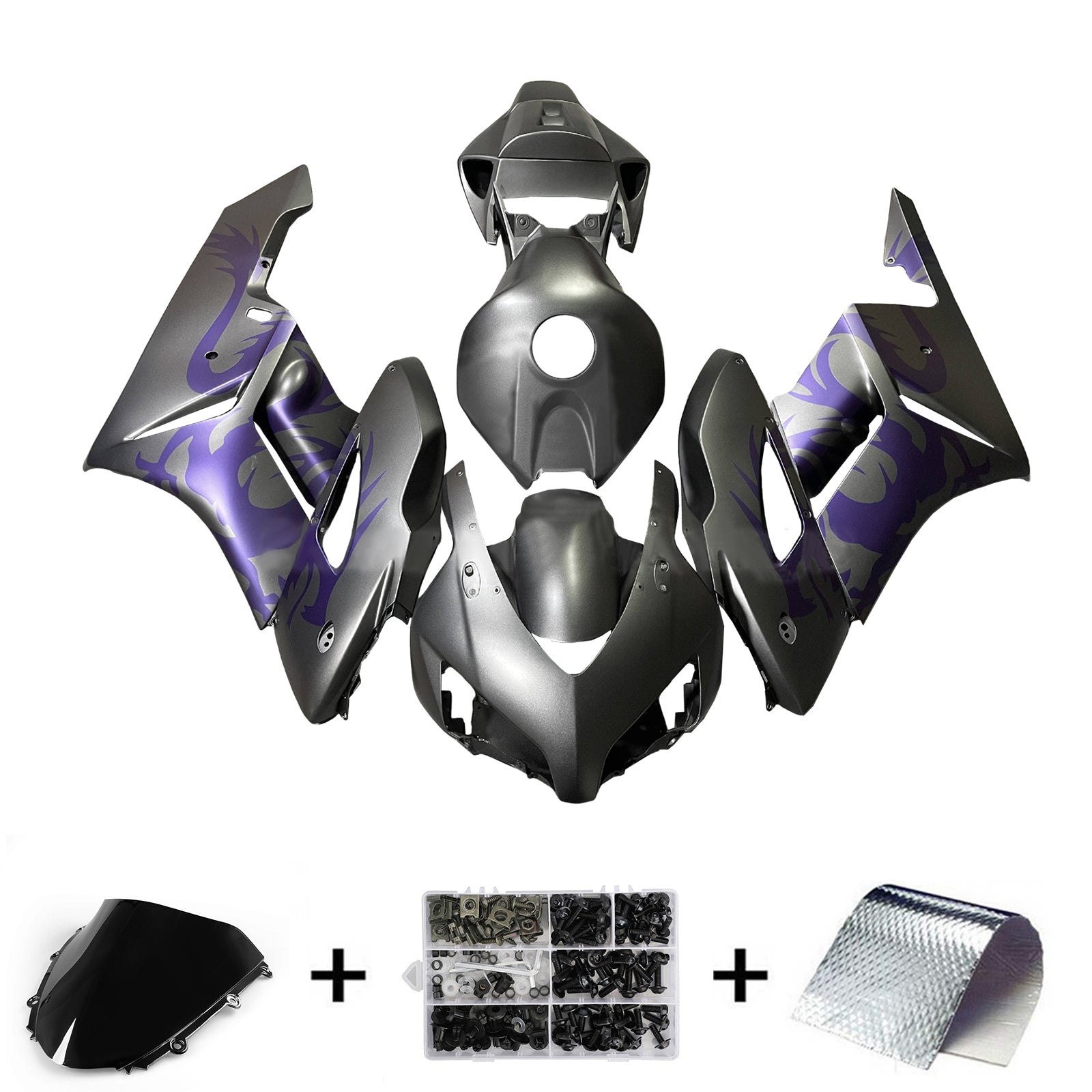 Injection Fairing Kit Bodywork Plastic ABS For Honda CBR1000RR 2004-2005