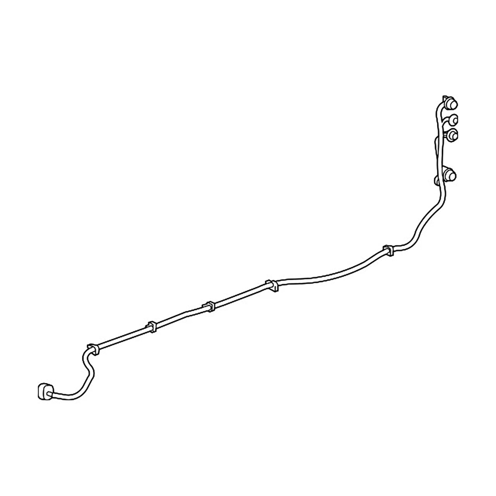 Left Tail Light Wiring Harness 84233591 For Silverado 2016-2018