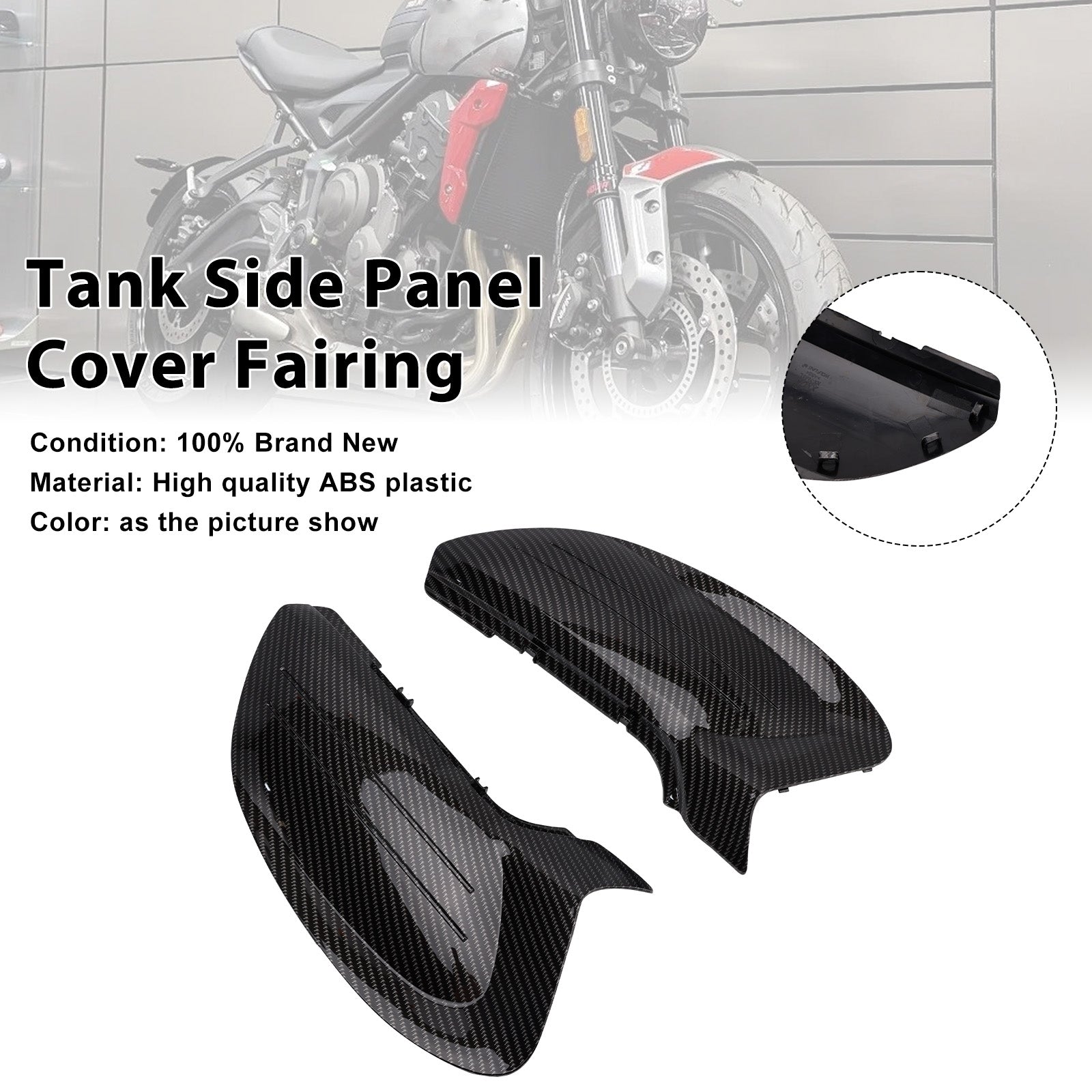 2022-2025 For Trident 660 Tank Side Cover Panel Fairing