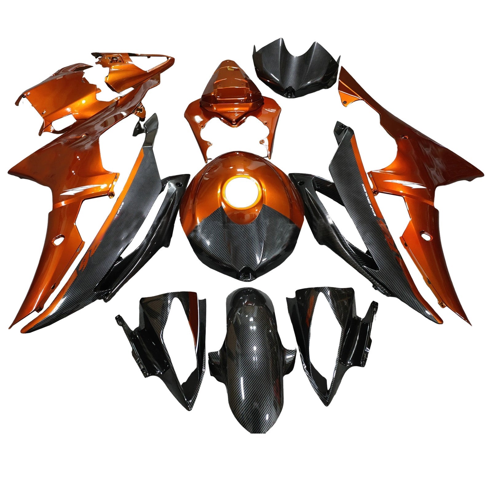 Injection Fairing Kit Bodywork Plastic ABS For Yamaha YZFR6 YZF-R6 2008-2016