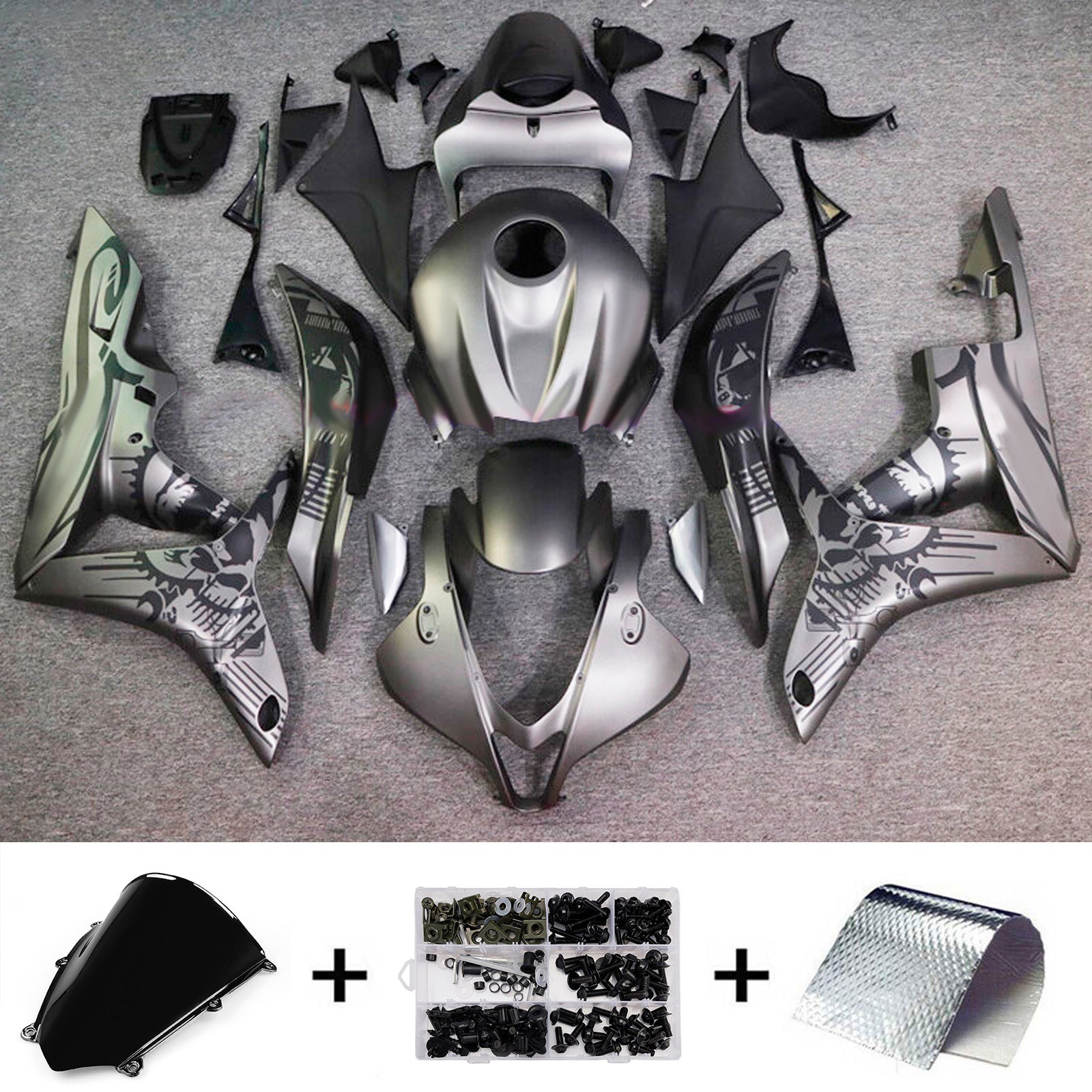 Injection Fairing Kit Bodywork Plastic ABS For Honda CBR600RR 2007-2008 F5