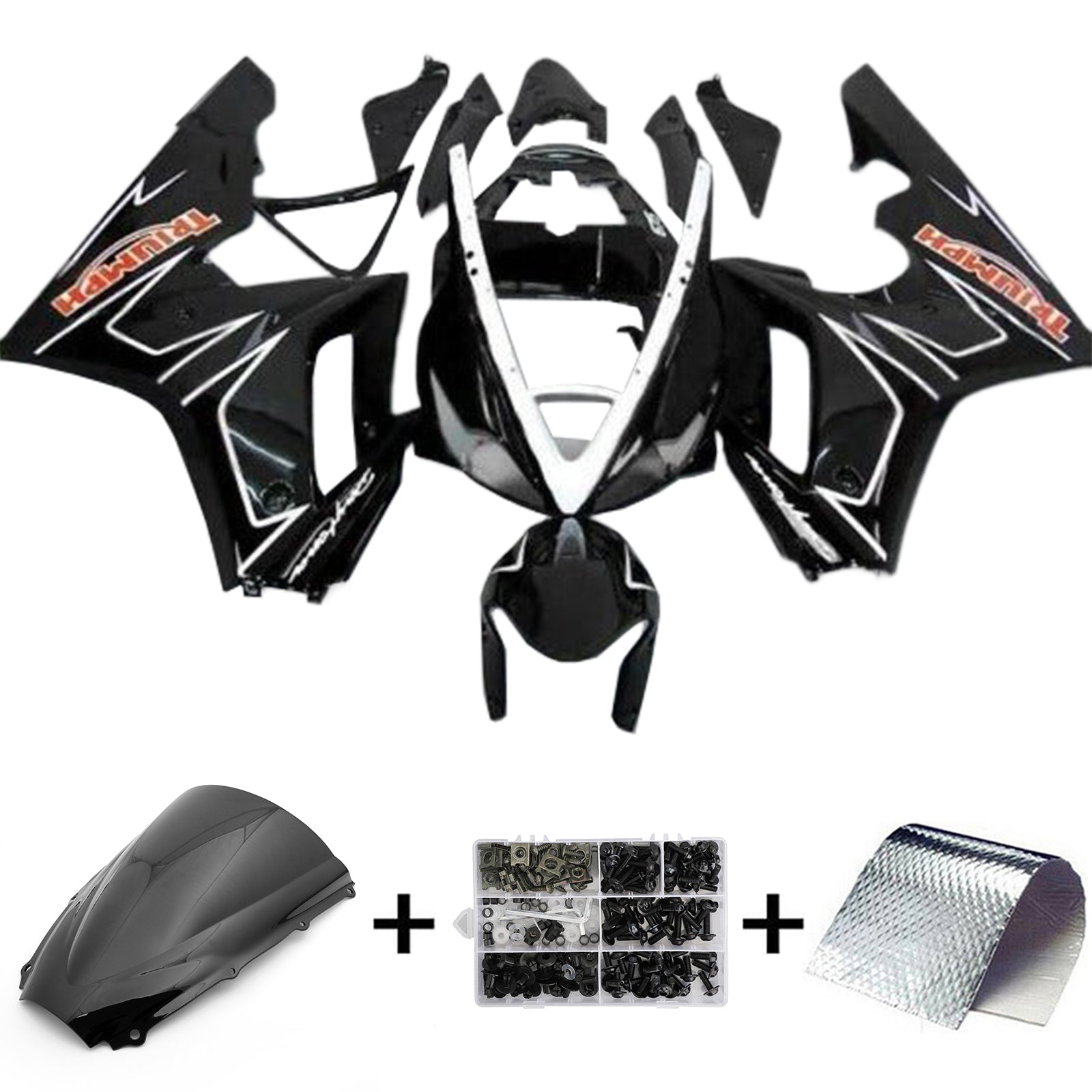 2006-2008 Triumph Daytona 675 Fairing Kit Bodywork Plastic ABS