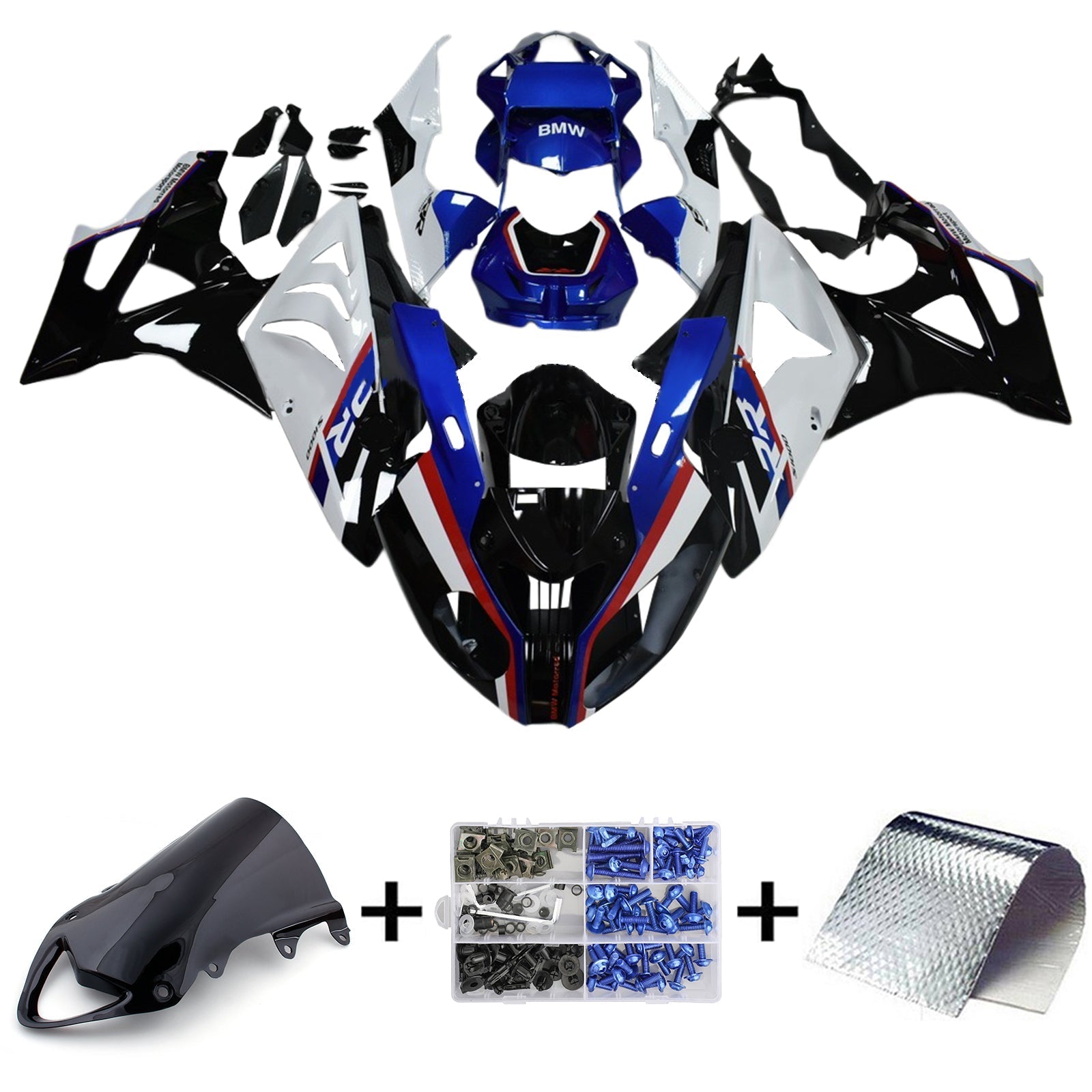 2009-2014 BMW S1000RR Fairing Kit Bodywork Plastic ABS