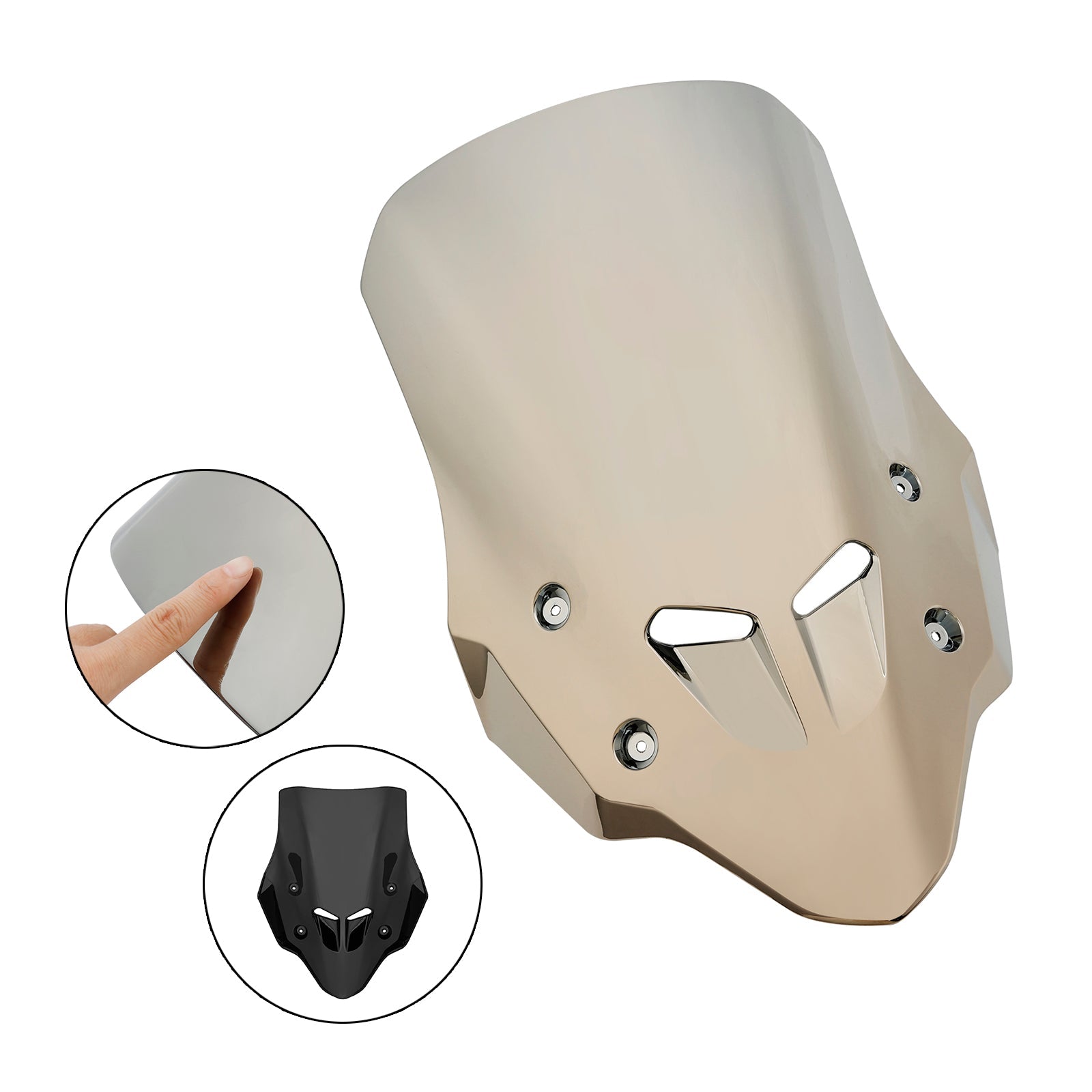 2019-2024 HONDA CB400X/CB500X ABS Motorcycle Windshield WindScreen
