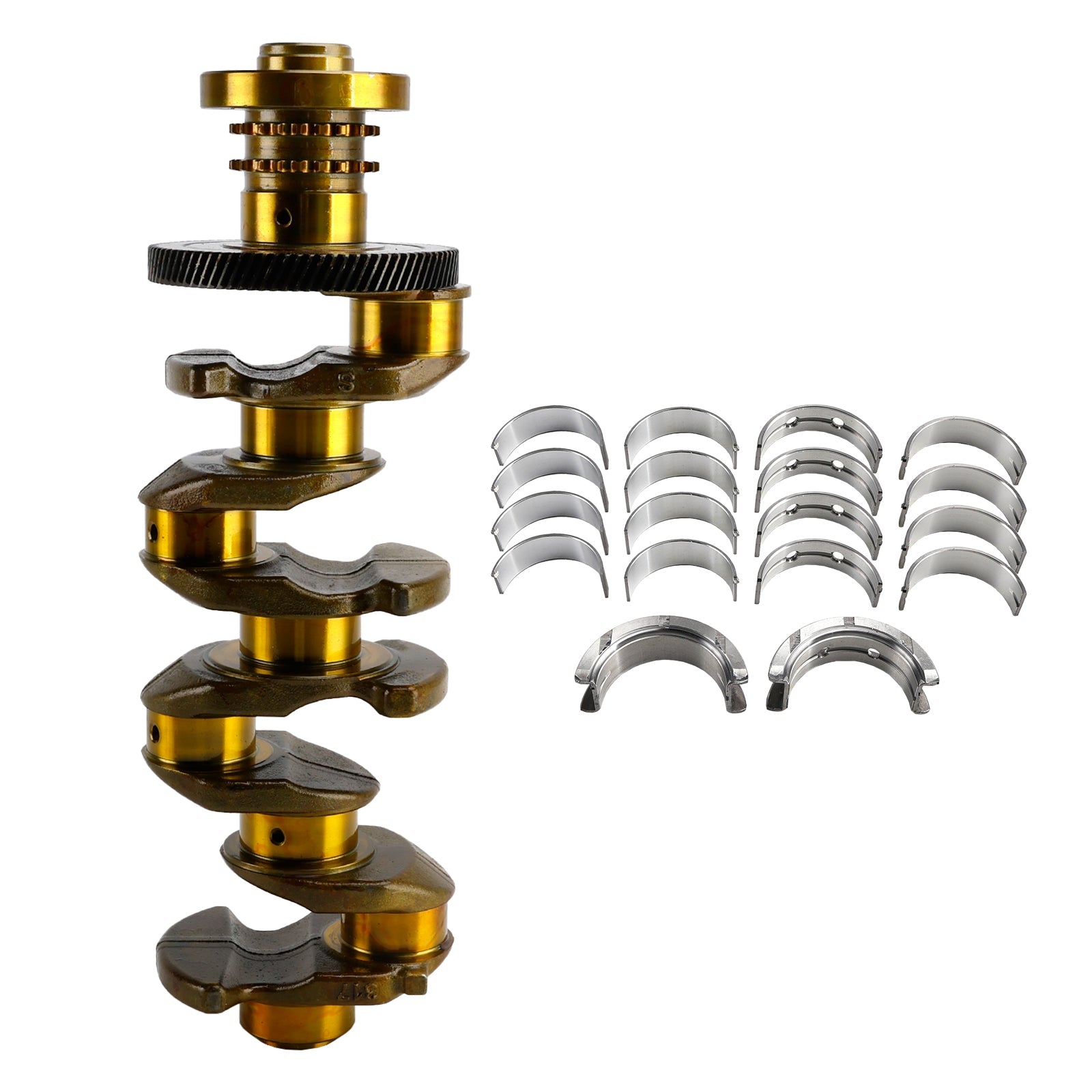 Engine Crankshaft & Bearing Set for BMW N47 D20 11217803479 11217797975