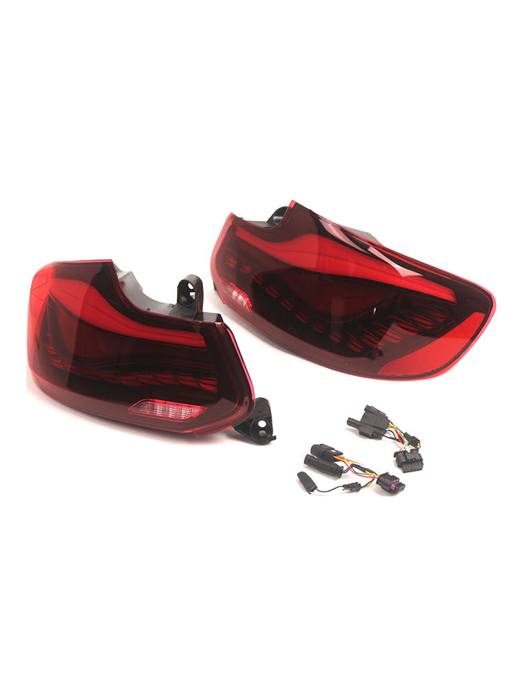 2014-2019 BMW 2 Series F22 F23 F87 228i, 230i L&R Red LED Tail Lights Rear Lamp Assembly 63219491591