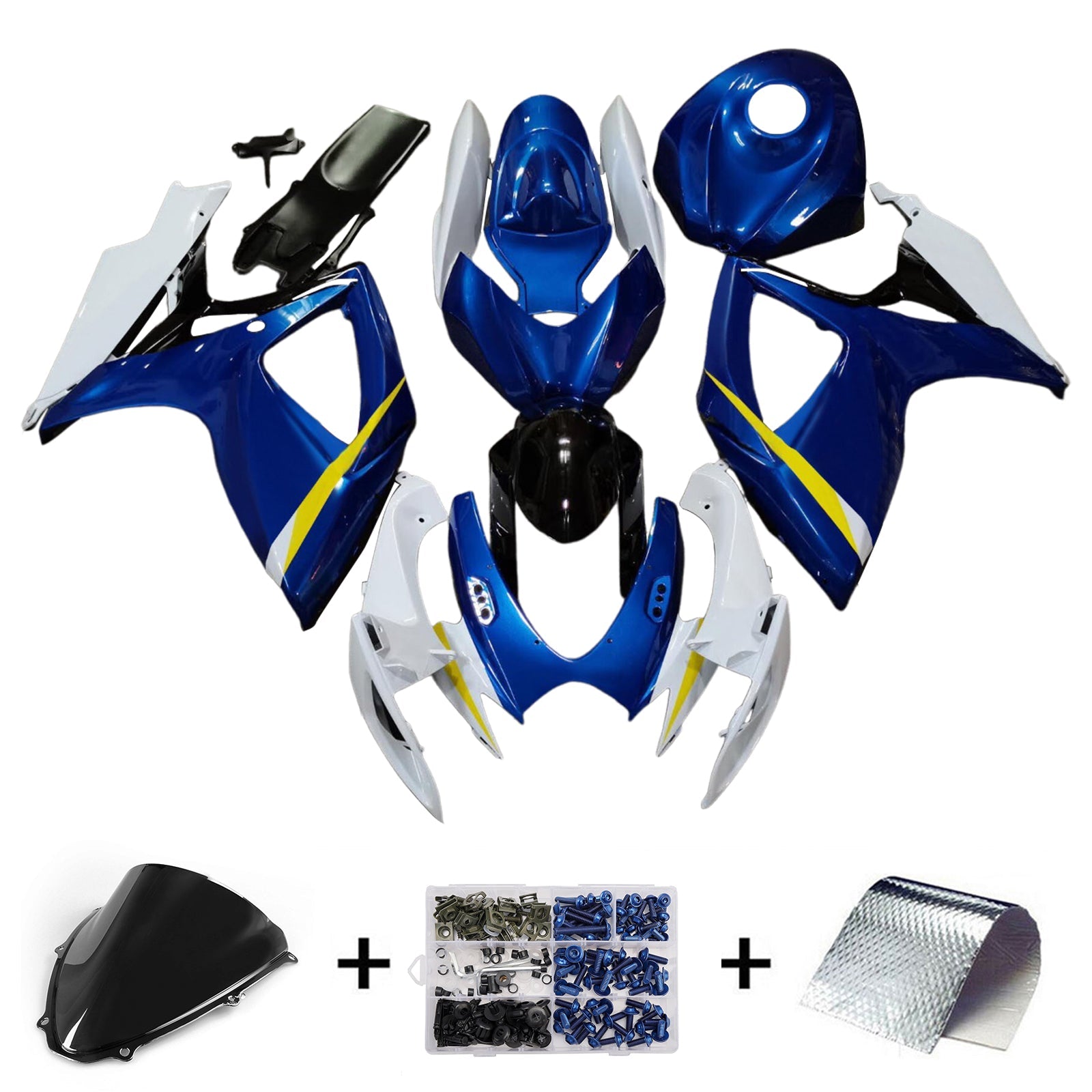 Injection Fairing Kit Bodywork Plastic ABS For Suzuki GSXR 600/750 2006-2007 K6