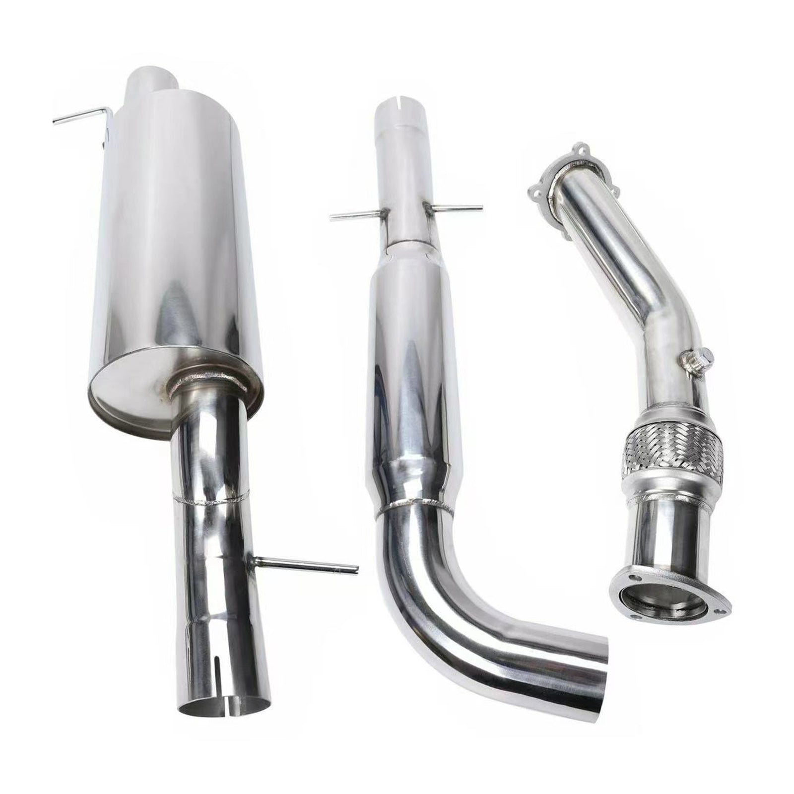 1999-2005 Volkswagen Jetta A4 Typ 1J 1.8T 3" Catless Exhaust System + Downpipe