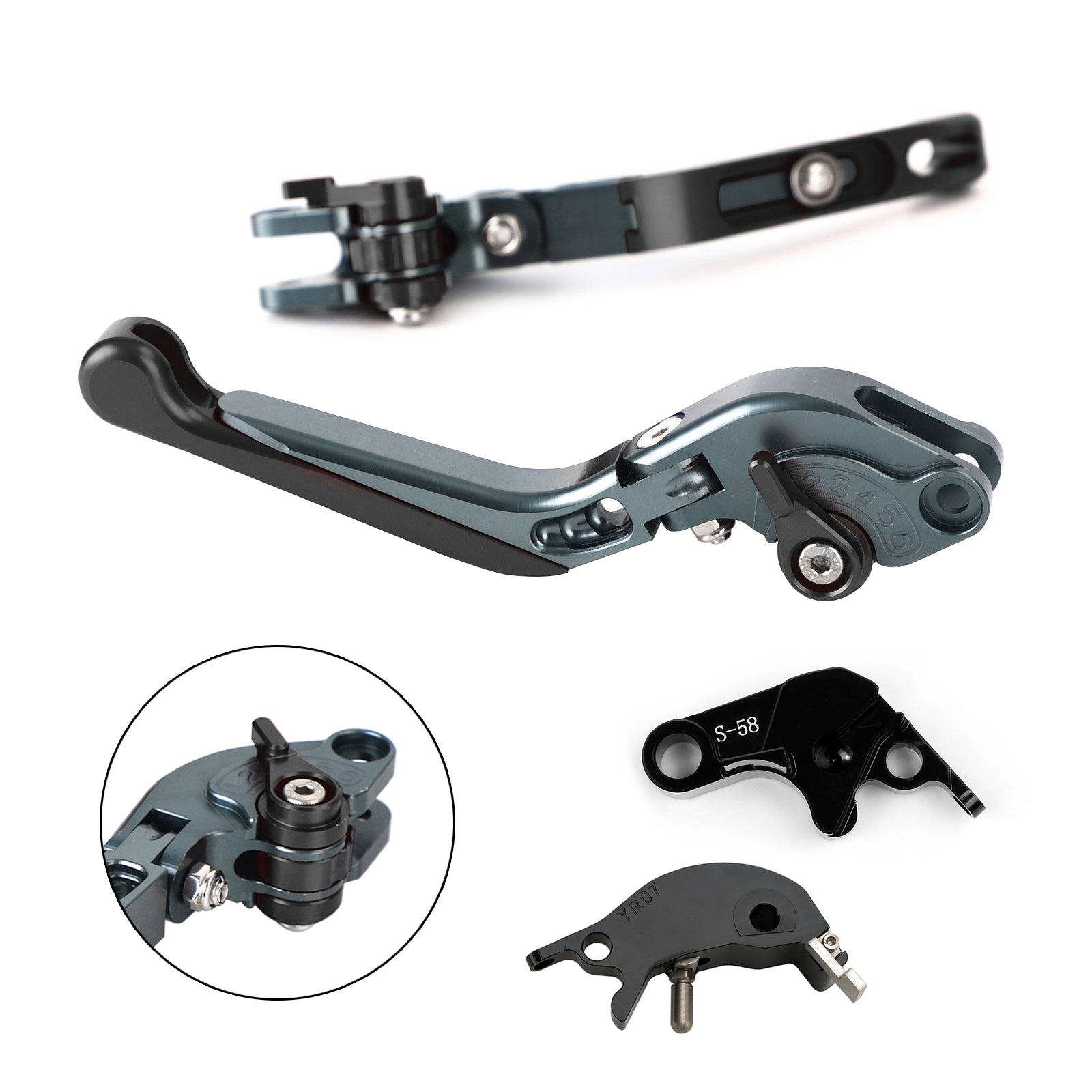 2022-2023 YAMAHA YZF R7 MT-10/SP FZ-10/SP Adjustable Clutch Brake Lever