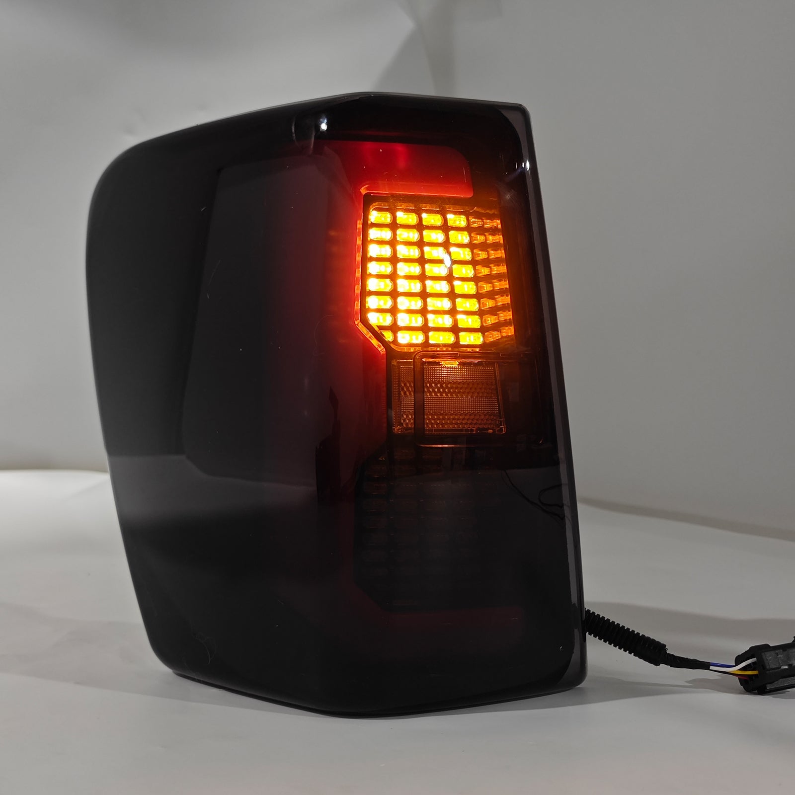 1999-2004 2PCS Jeep Grand Cherokee Smoke Black Brake Tail Lights Tailight