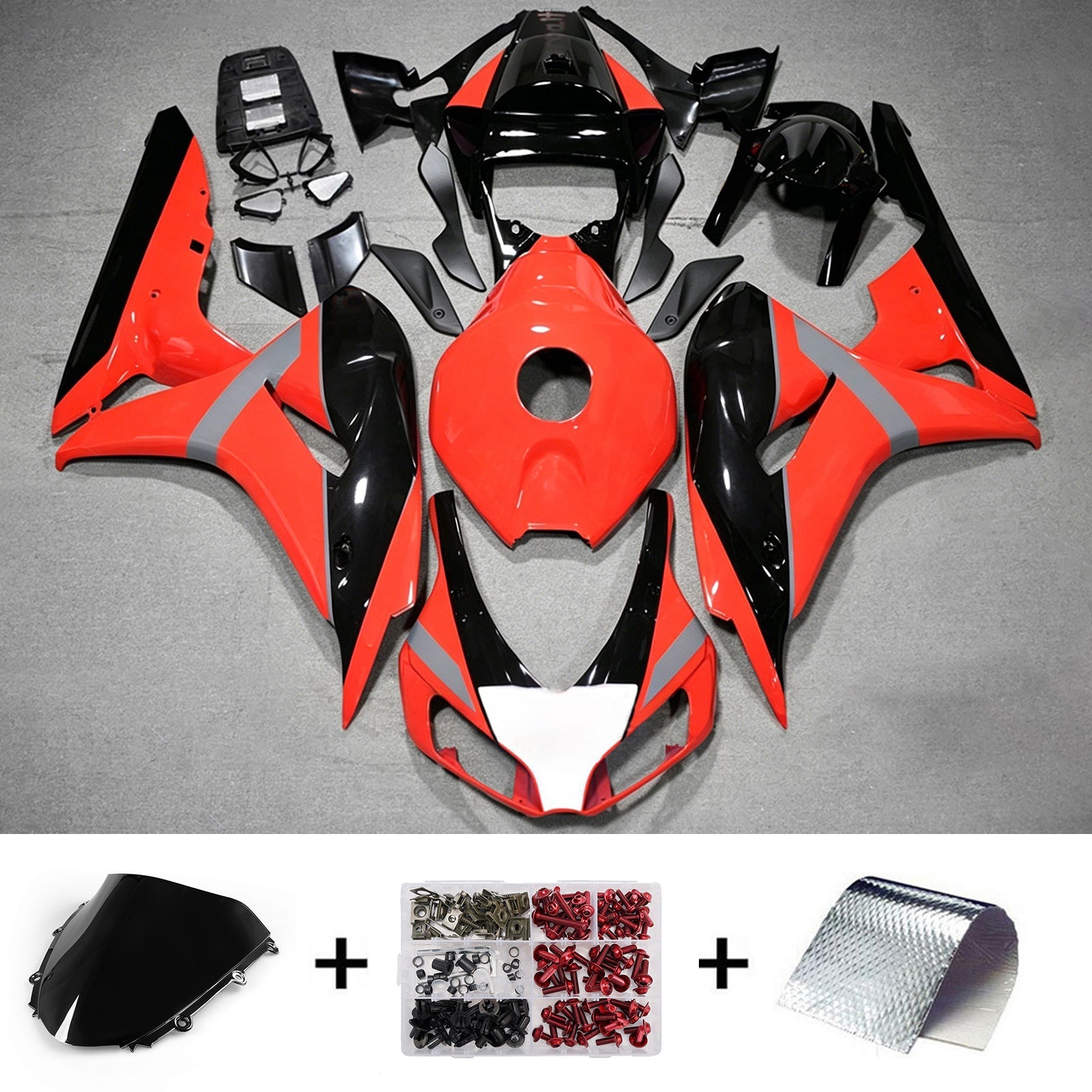 Injection Fairing Kit Bodywork Plastic ABS For Honda CBR1000RR 2006-2007