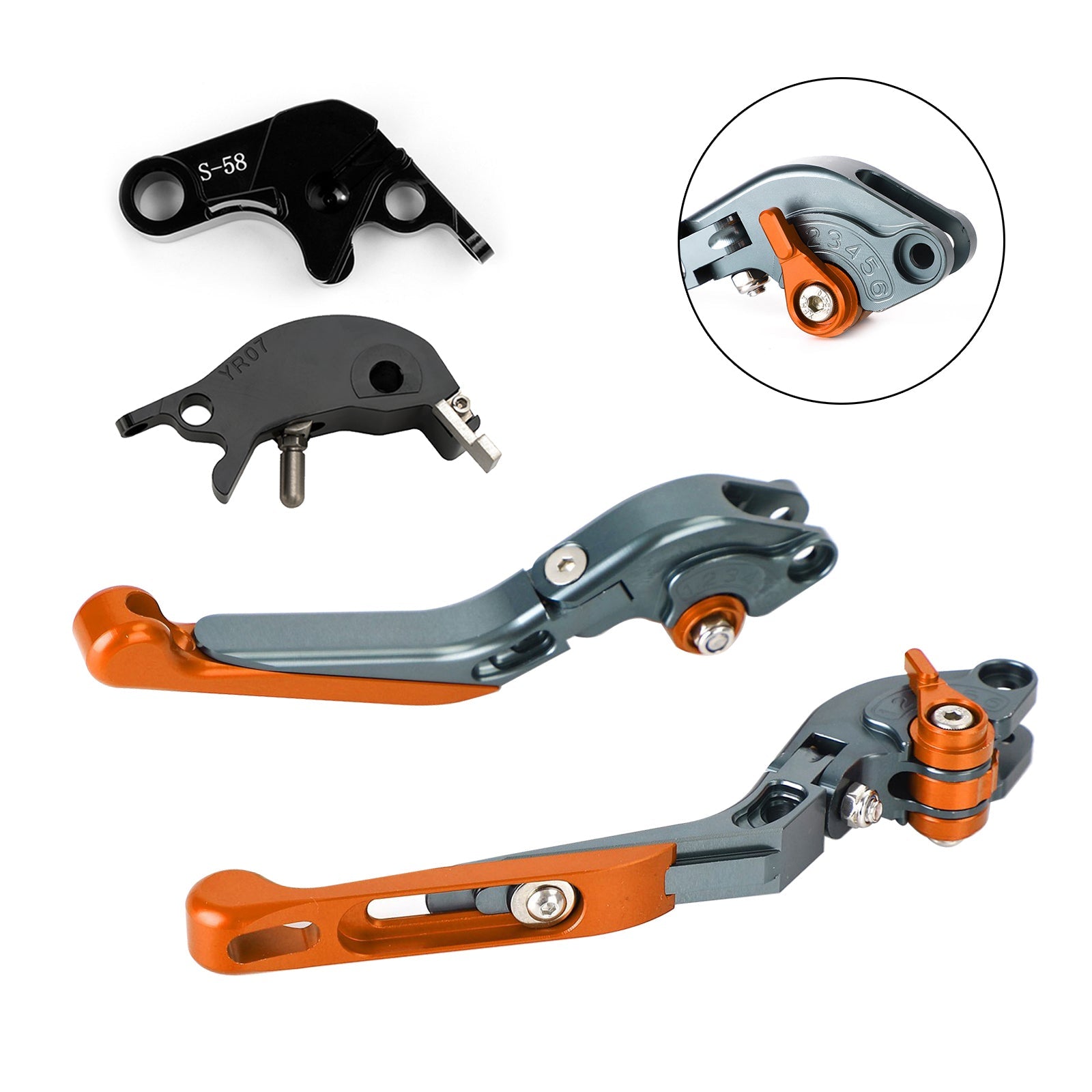 2022-2023 YAMAHA YZF R7 MT-10/SP FZ-10/SP Adjustable Clutch Brake Lever