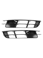2007-2009 Audi Q7 1 Pair Front Bumper Fog Light Grill Cover Bezel 4L0807681