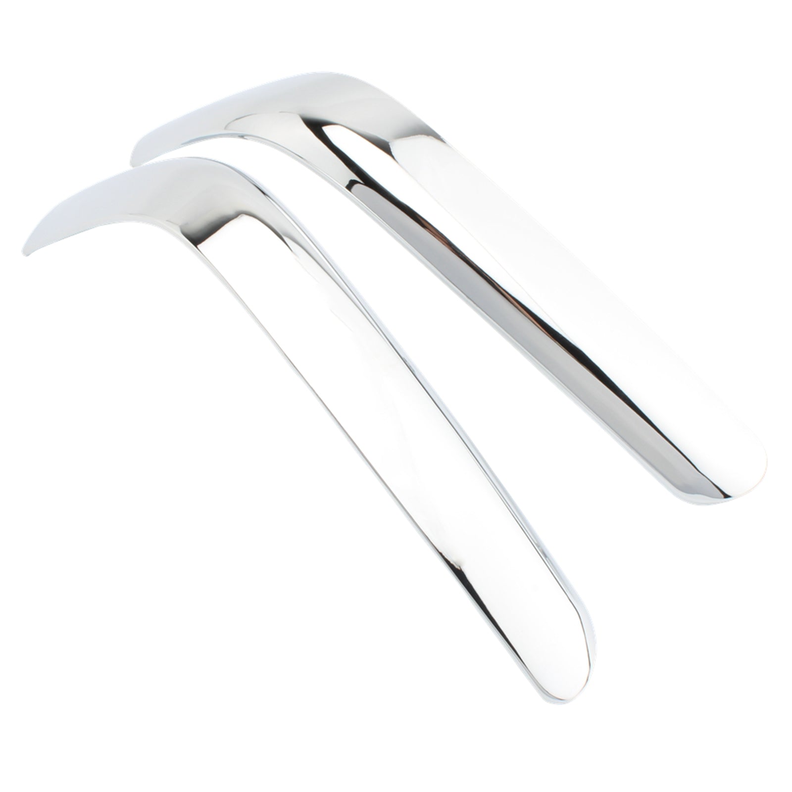 2001-2011 Honda Goldwing GL1800 Trunk Trim Strip Moldings Saddlebag Chrome