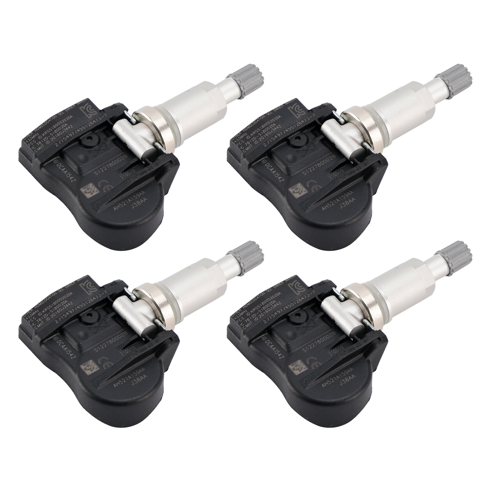 4X TPMS Tire Pressure Sensor For Land Rover Jaguar AH521A159AA