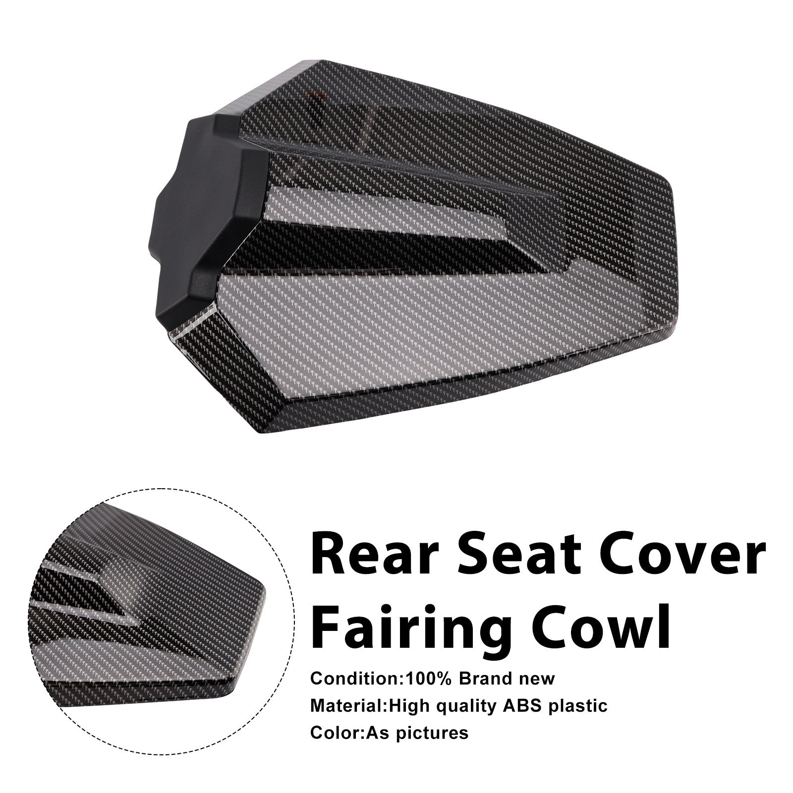 2024-2025 For Duke 990 Rear Pillion Seat Cover Fairing Cowl