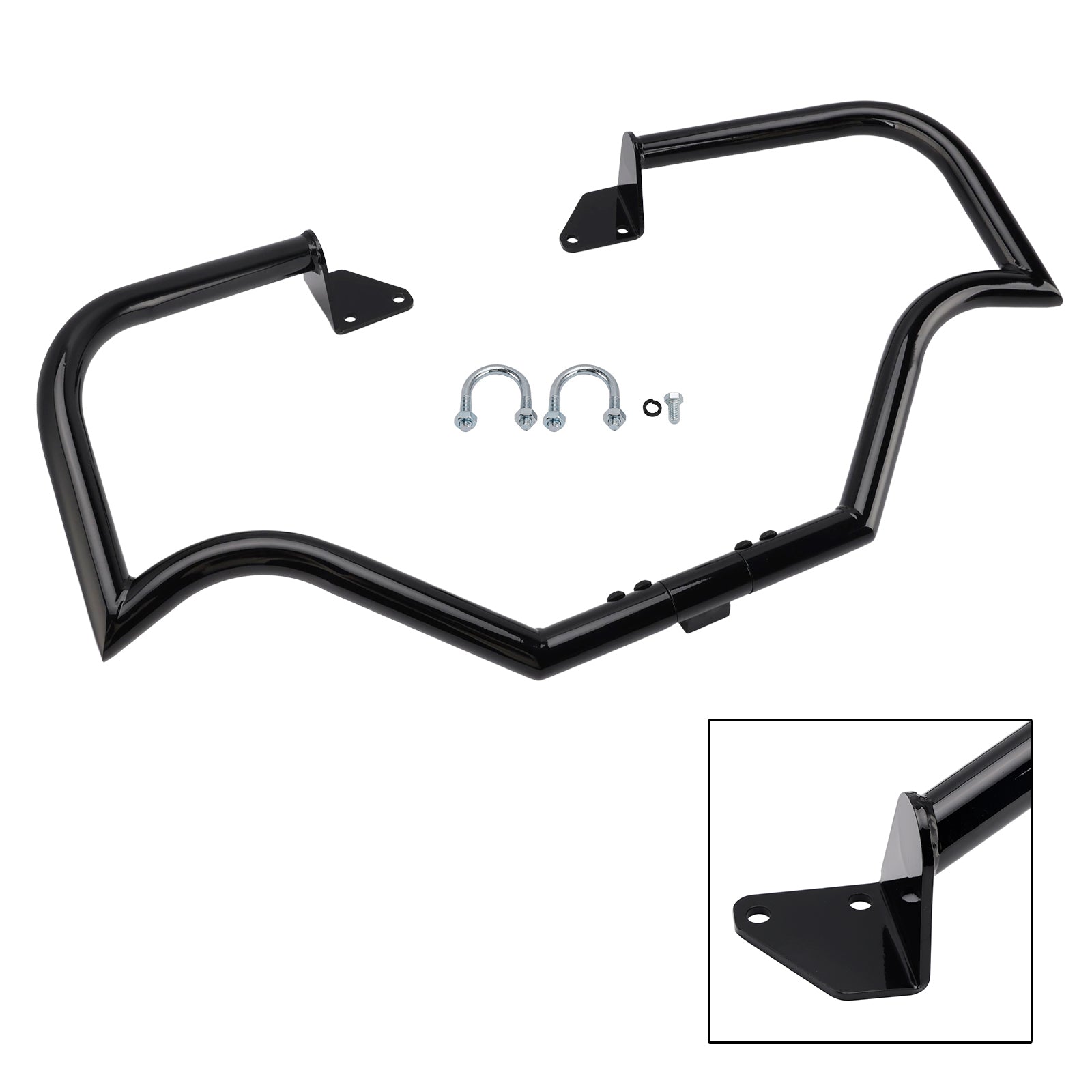 Bumper Engine Protection Guard Crash Bar Fit For Dyna Low Rider FXDL 2006-2017