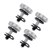 4X Saddlebag Safety Bolt Kit Anti-Theft Bolt For Road King Street Road Glide