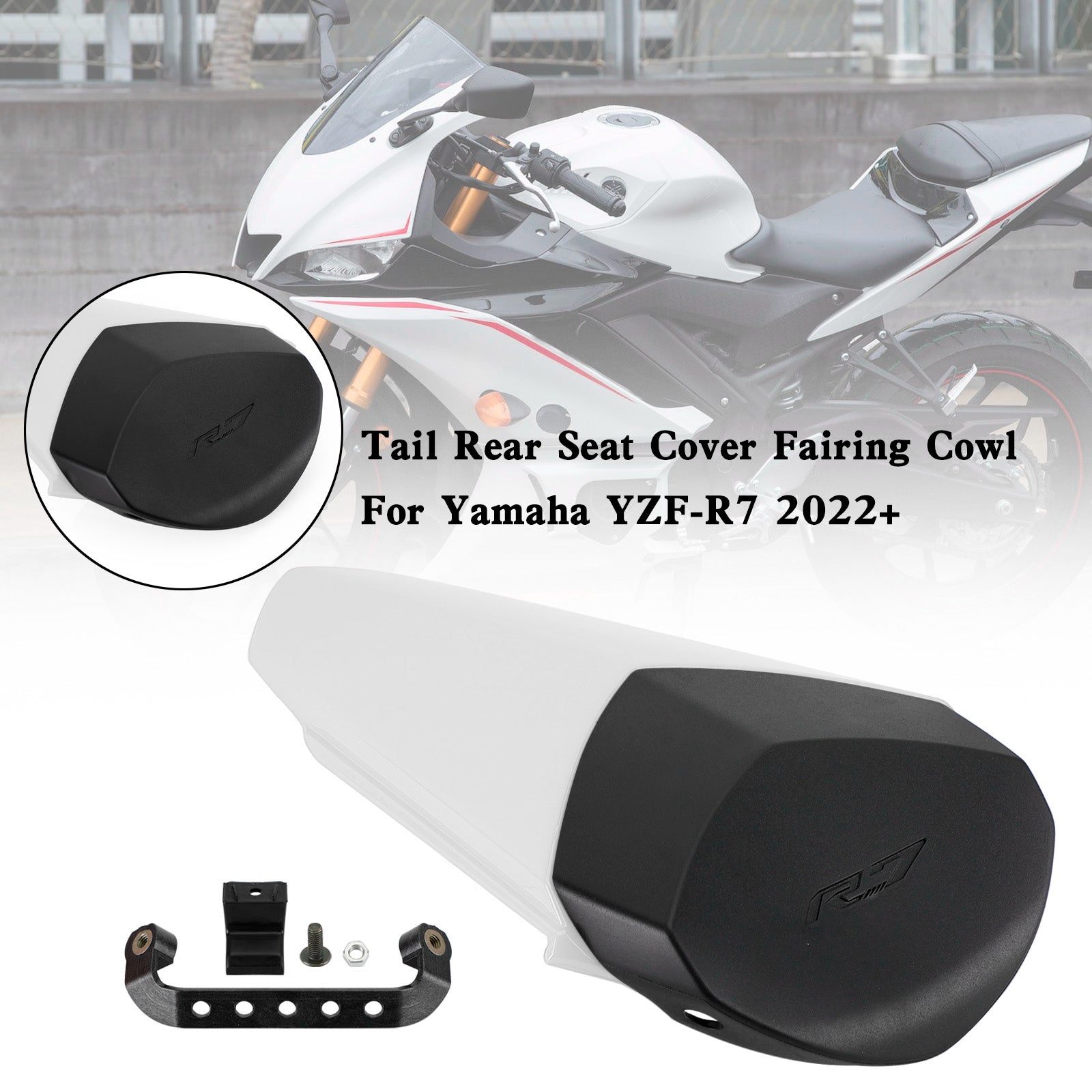 2022-2023 YAMAHA YZF-R7 YZF R7 Tail Rear Seat Cover Fairing Cowl