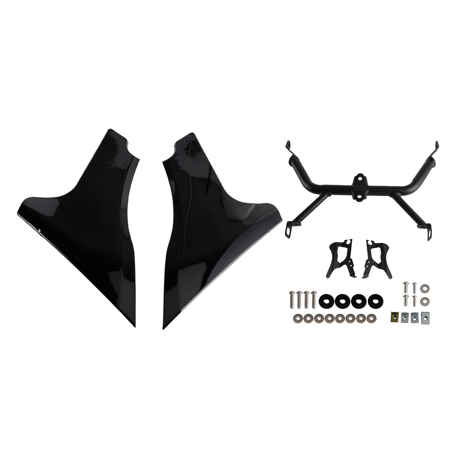 2023-later FLTRXSE and 2024 FLTRX and FLTRXSTSE models Side Panel Brackets Support Spoiler