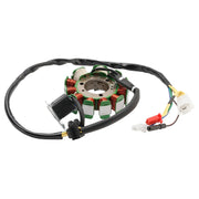 2007-2010 SYM (Sanyang Motor) HD 125 EVO Stator Coil Magneto 6-Wire 11-Coil 31120-H9A-000 31120-H9A-001