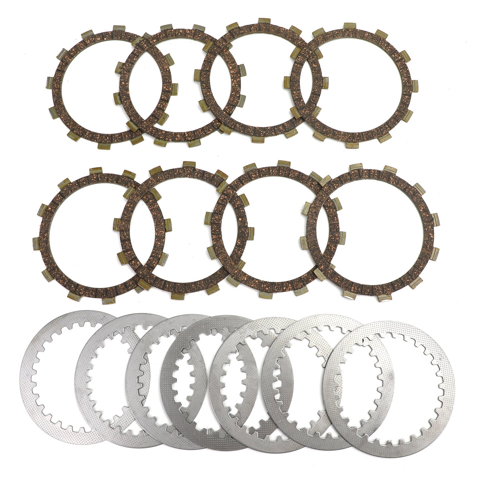 Yamaha TT500 SR400 SR400SP SR500 Clutch Kit Steel & Friction Plates 5Y1-16321-00 583-16321-00 8 360-16325-00 7 Generic