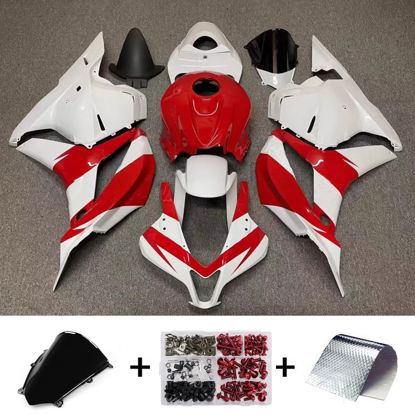 Injection Fairing Kit Bodywork Plastic ABS For Honda CBR600RR 2009-2012 F5
